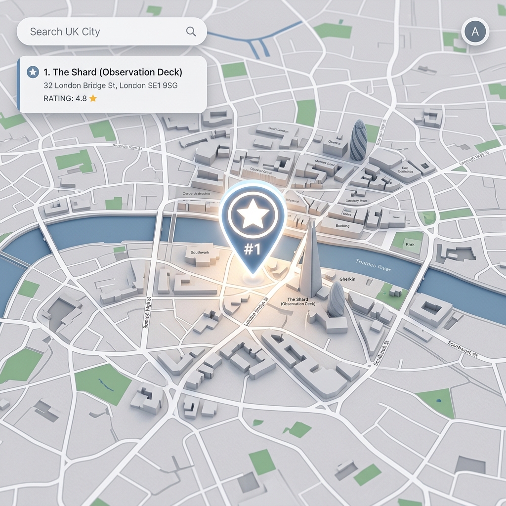Visio Local Map Rank display